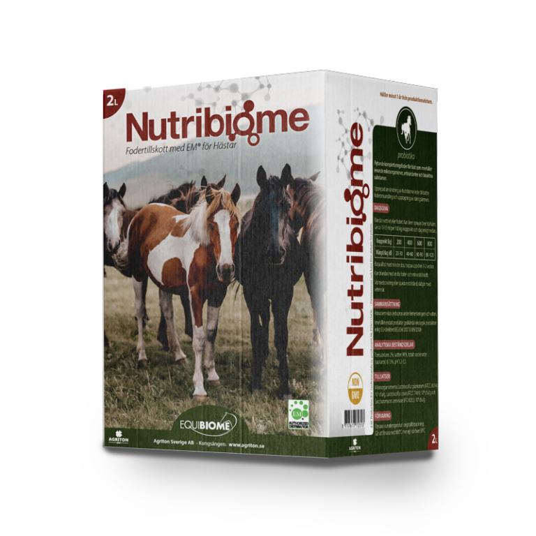 Nutribiome fodertillskott för hästar
